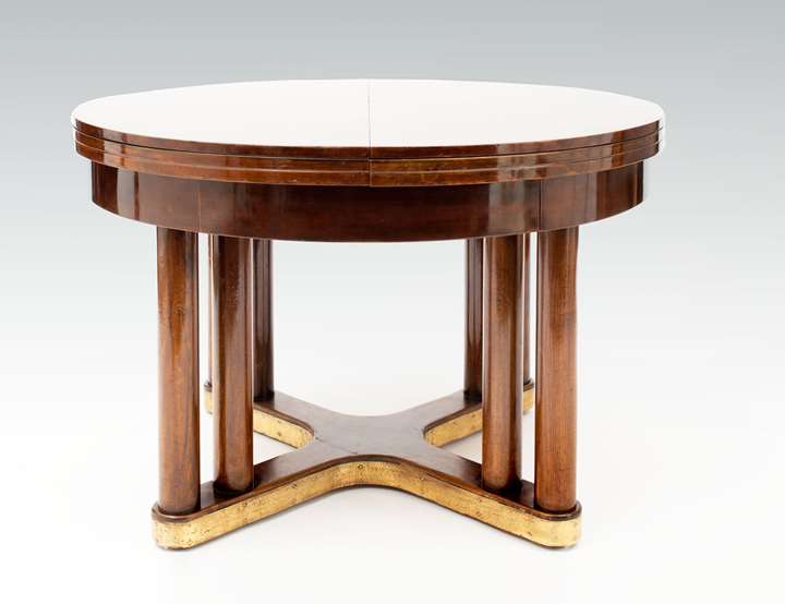 Extraordinary Round Extending Dining Table